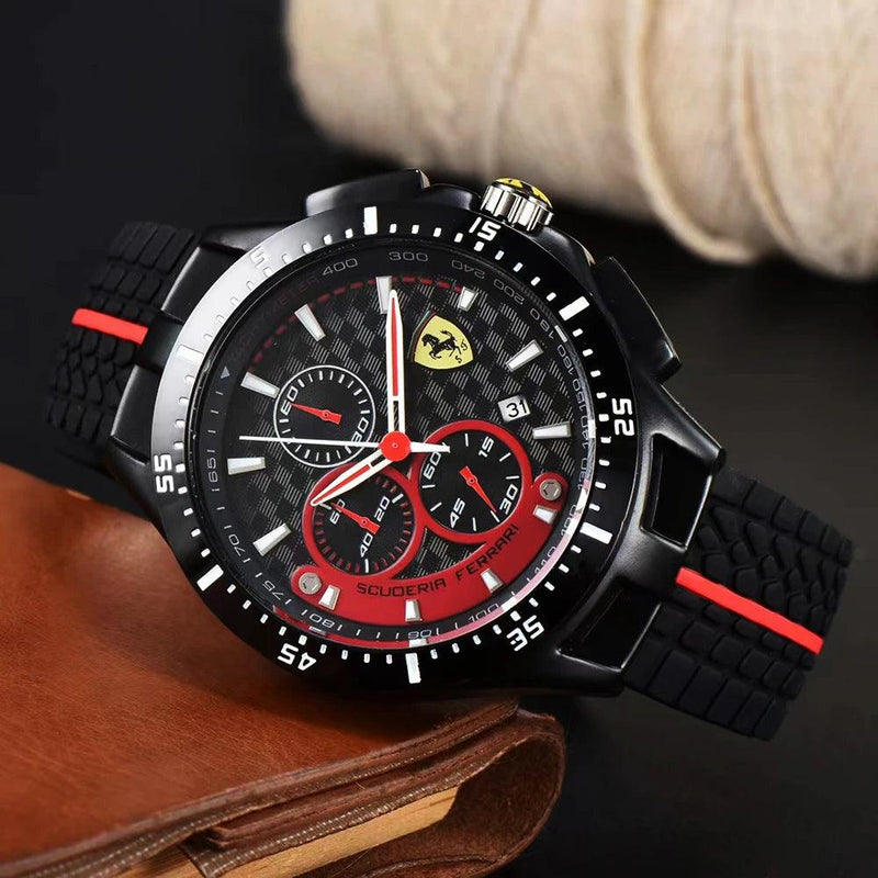Relógio Estilo esportivo masculino relógios da Ferrari - ffenixdosrelogios
